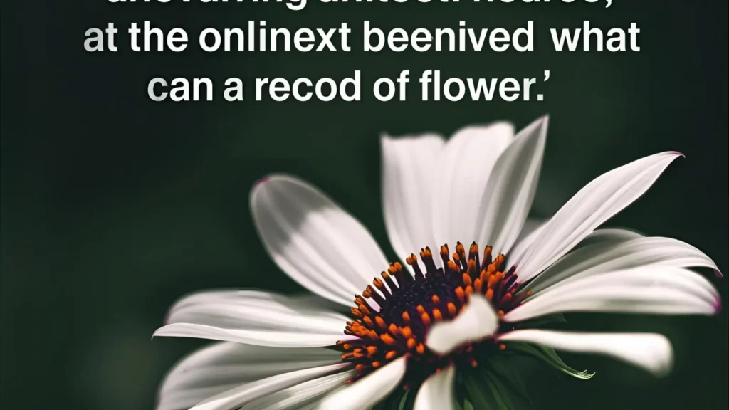 Flower Captions