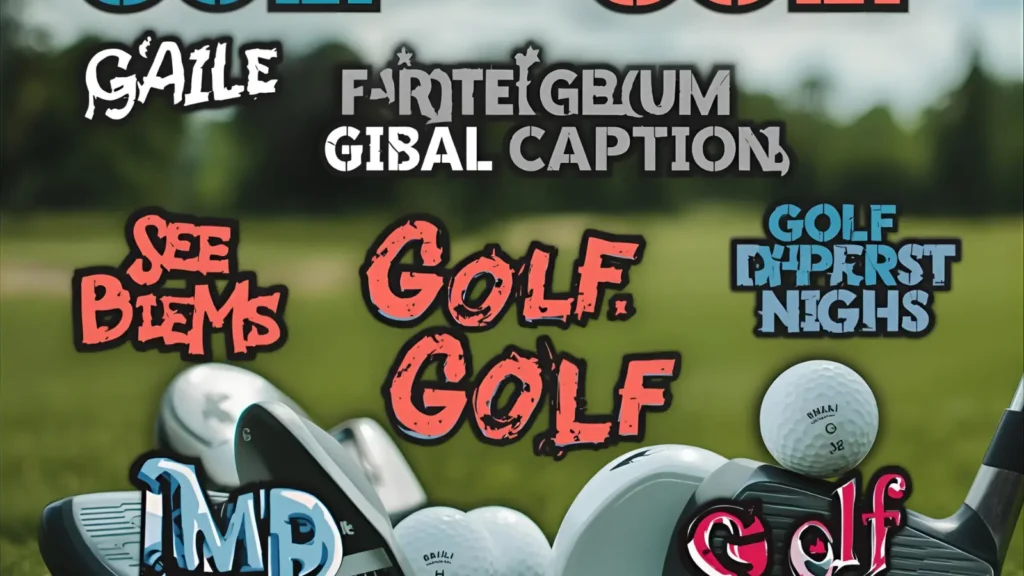 Golf Instagram Captions