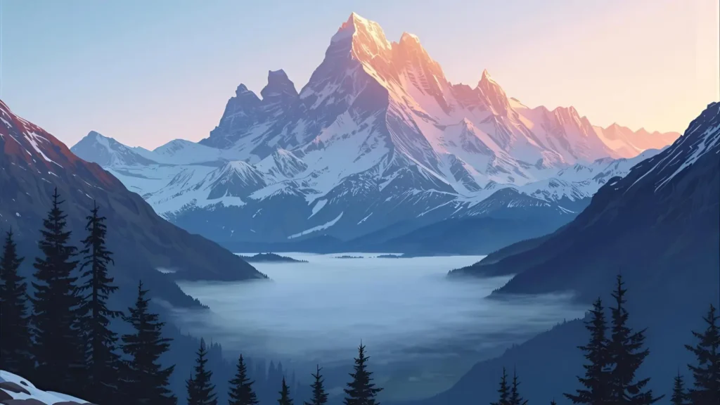Mountain Captions for Instagram