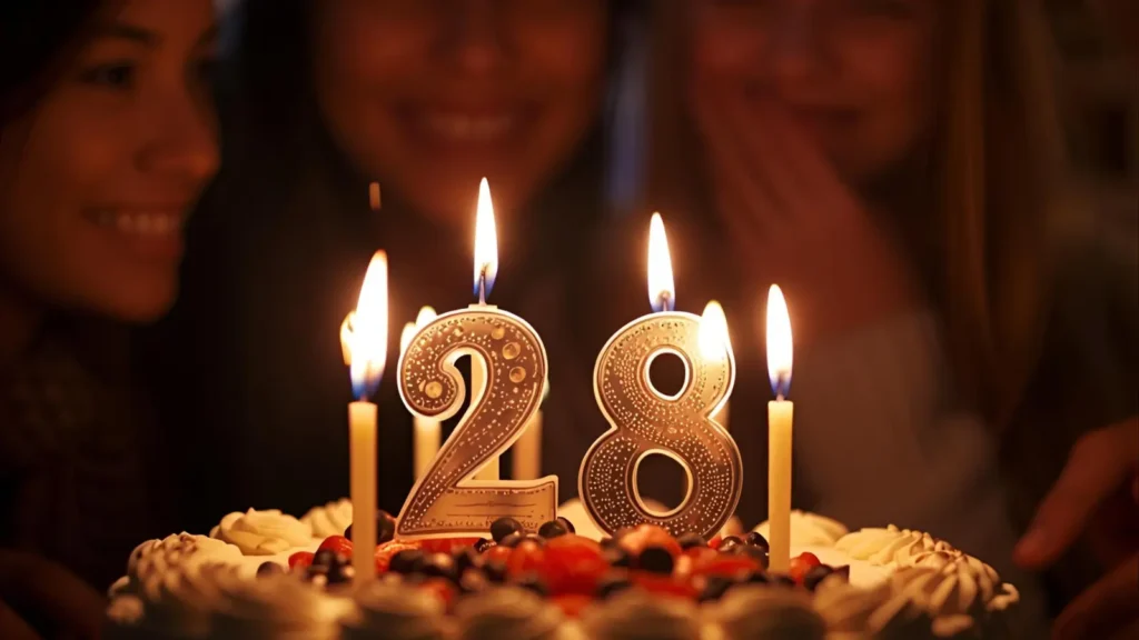 28th Birthday Captions