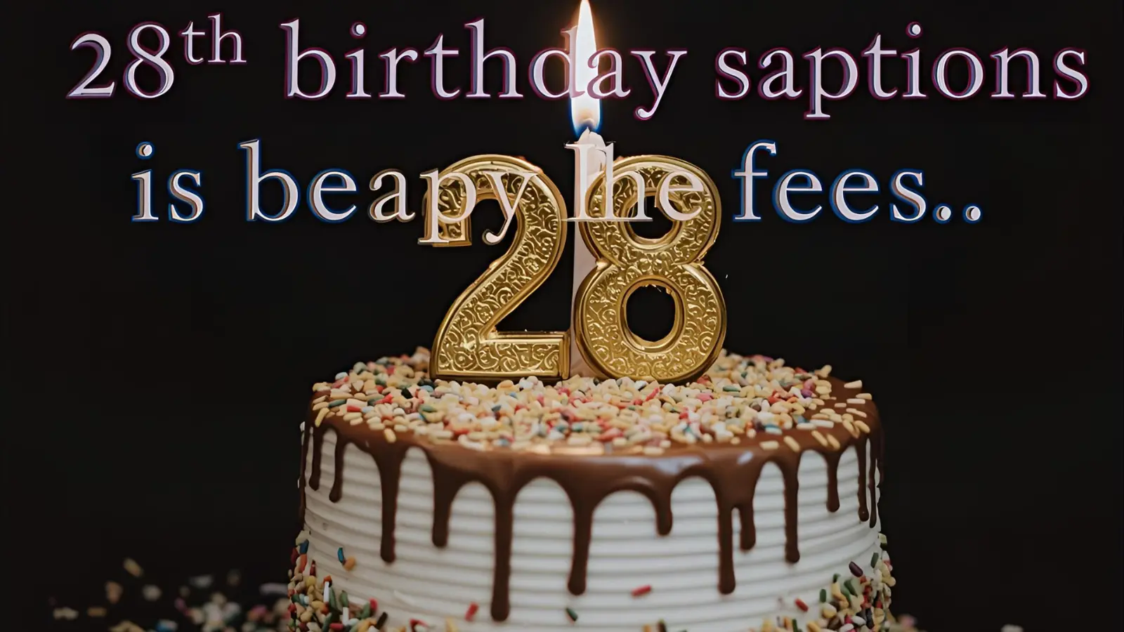 28th Birthday Captions for Instagram
