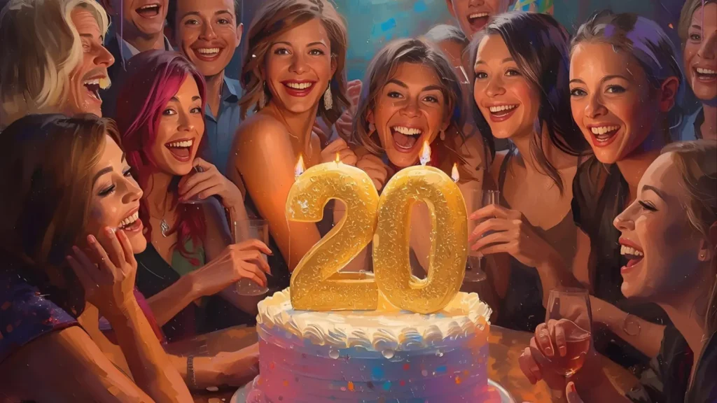Captions for 20th Birthday