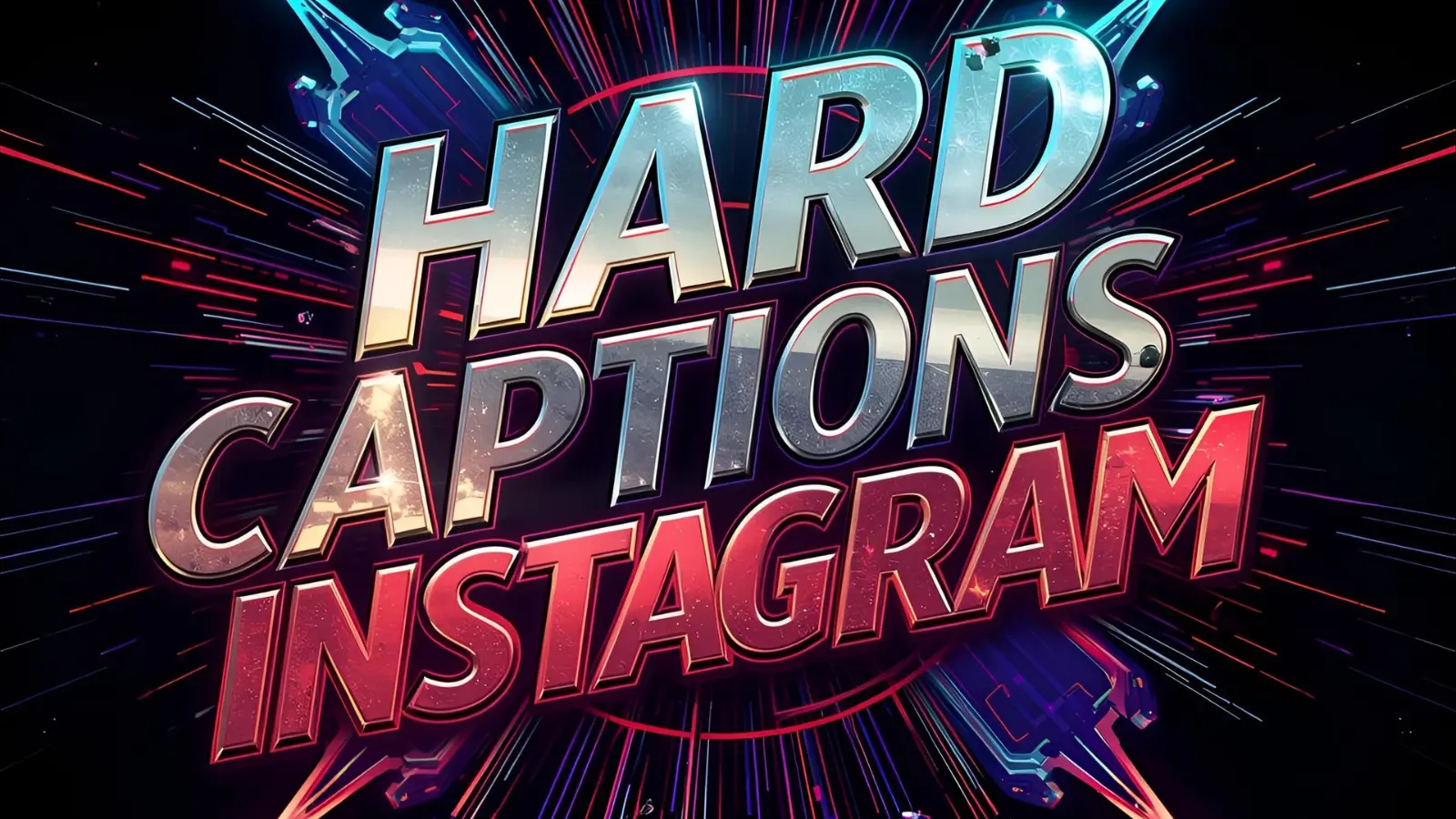 Hard Captions for Instagram