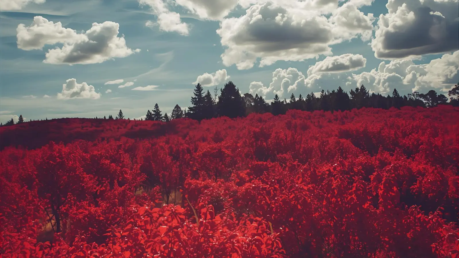 Red Captions for Instagram