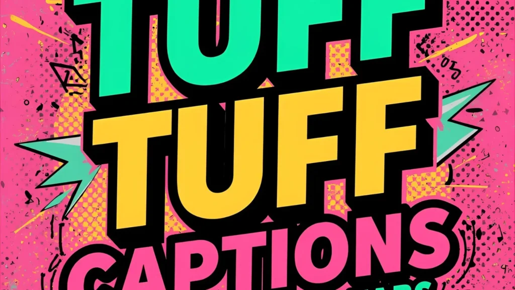 Tuff Captions for Instagram