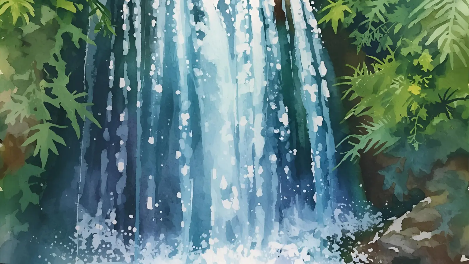 Waterfall Captions for Instagram