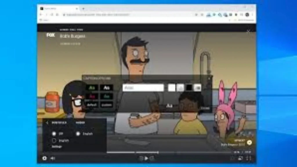 Hulu Captions