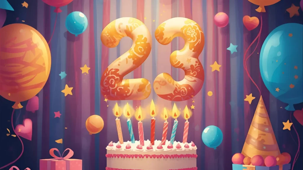 Captions for 23rd Birthday