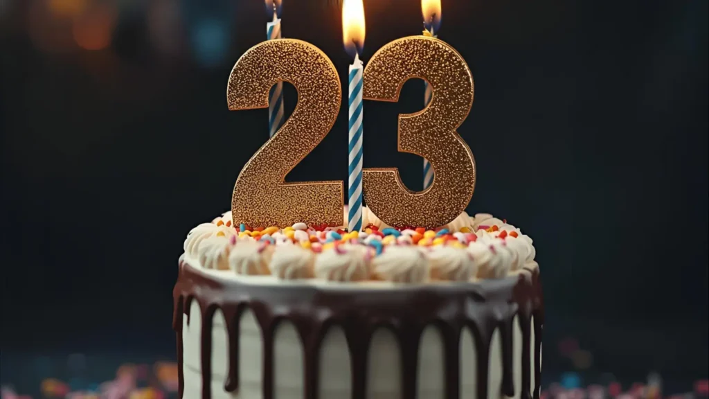 Captions for 23rd Birthday