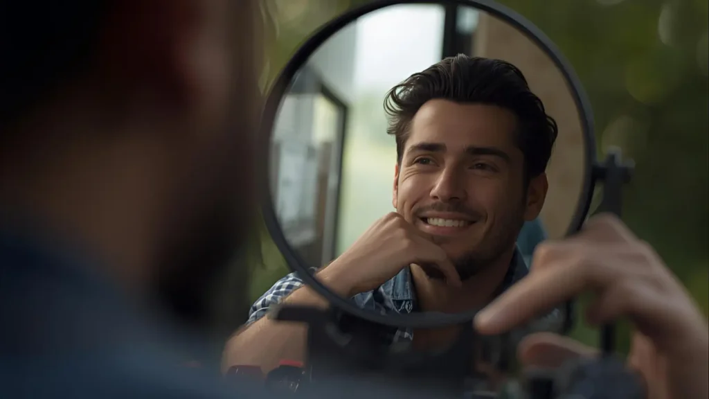 Mirror Captions for Instagram